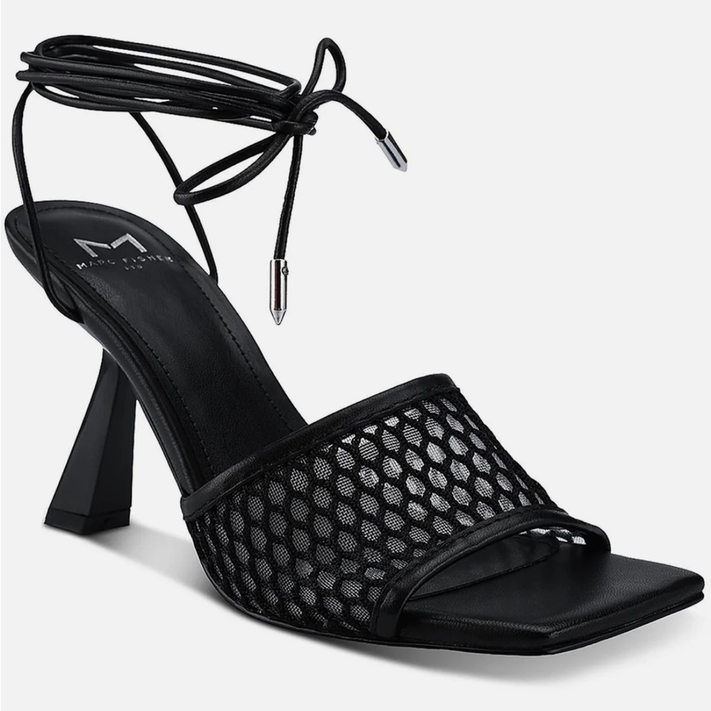 Dallyn Womens Leather Slide Strappy Sandals